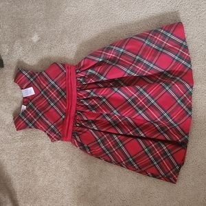Plaid dress youth size
